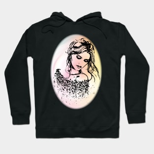 Faded Women Hoodie